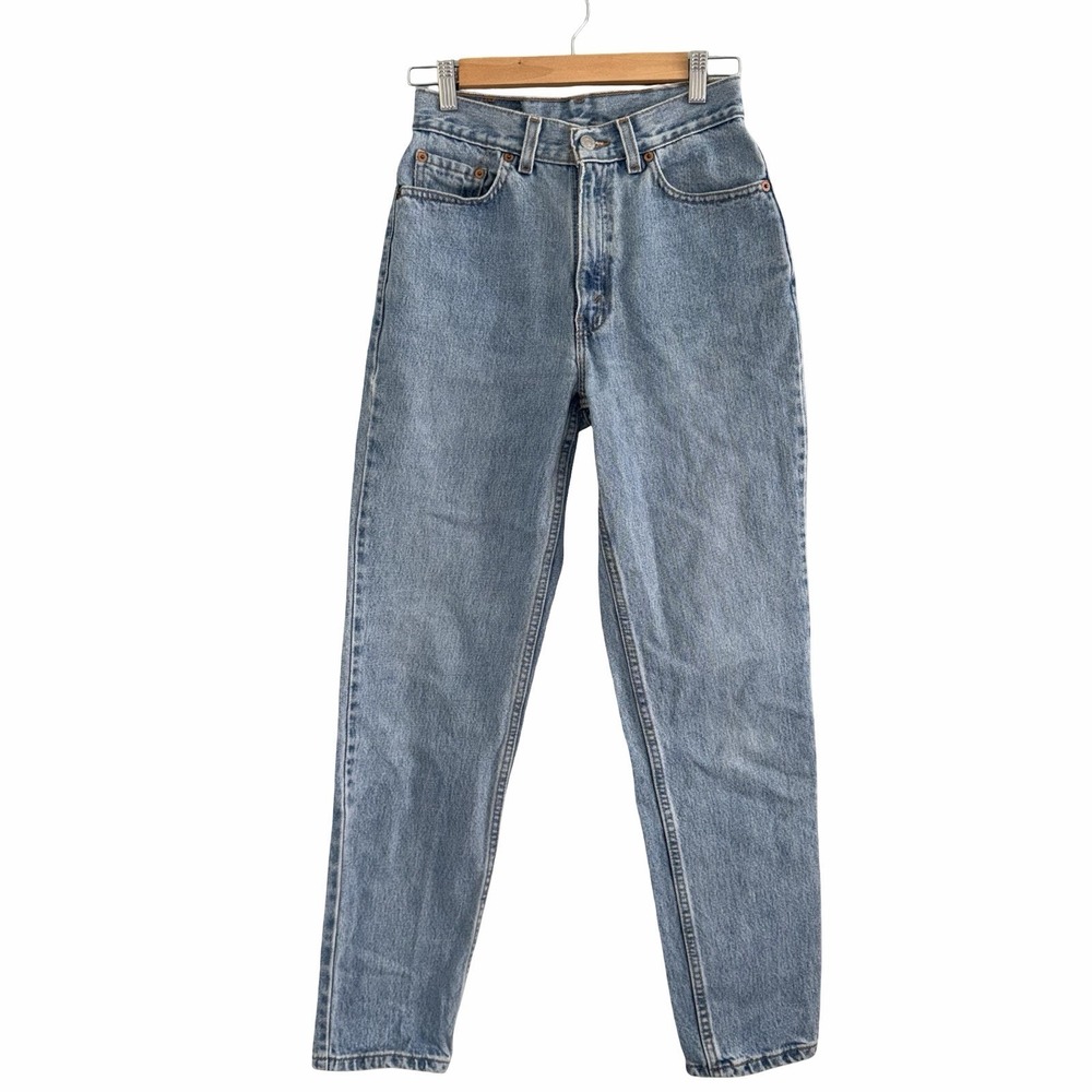 Vtg 90's LEVI'S 512 Blue Jeans Size 6 Women's Straight Leg Medium Wash Slim Fit